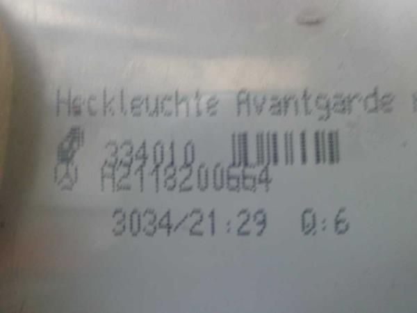 FEU ARRIERE DROIT MERCEDES CLASSE E W211 MERCEDES CLASSE E W211 4 - Vue 2